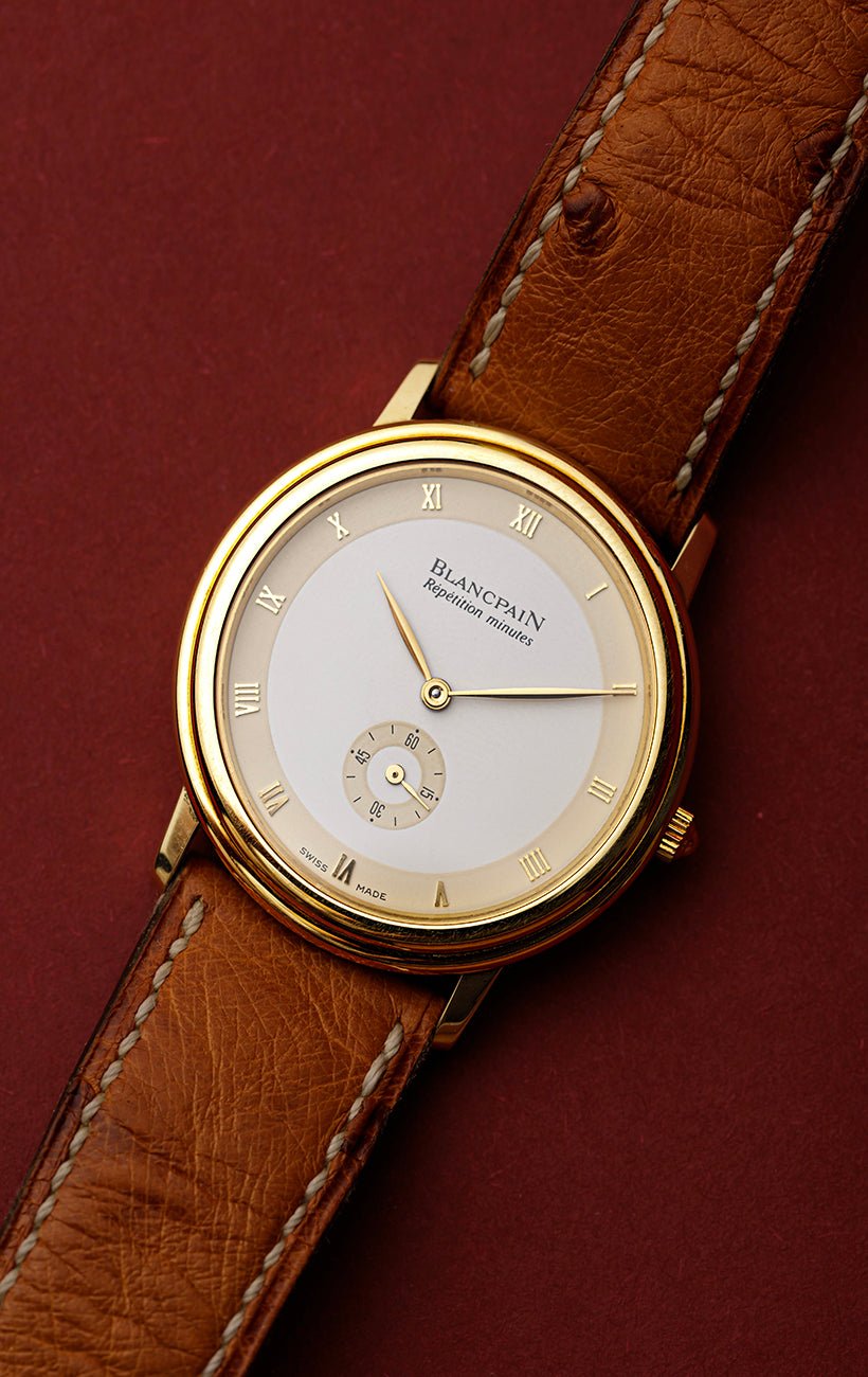 Blancpain Villeret Repetition Minute - Watchive